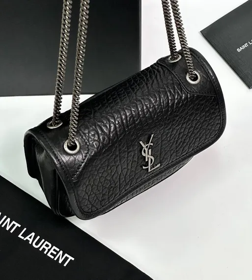 Кожаная сумка через плечо Saint Laurent Niki