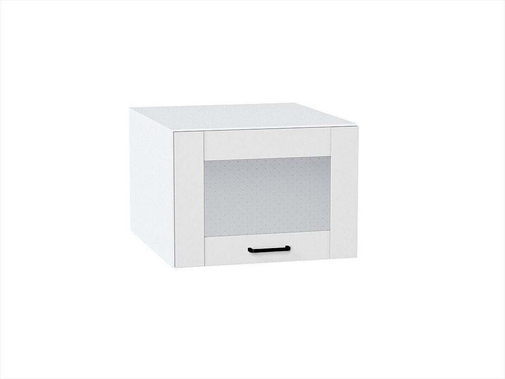 Шкаф верхний горизонтальный остекленный глубокий Лофт