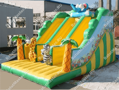 Коммерческий надувной батут "Африканское безумие"