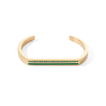 Браслет Dark Green-Gold 18 Coeur de Lion