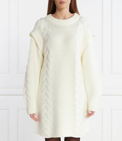 Платье Silvian Heach - экрю(GPA23227VE)