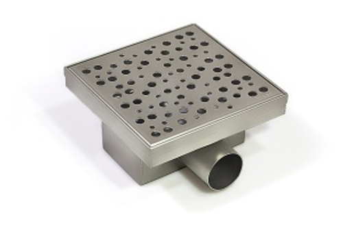 Трап квадратный 15см гидро+сух.ТIM