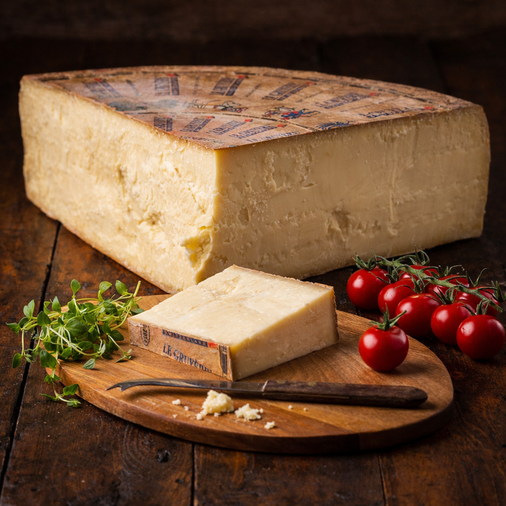 Сыр Грюйер "Пещерный", выдержка 10 месяцев, 250 гр