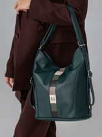 GERA Сумка-рюкзак женская через плечо, трансформер