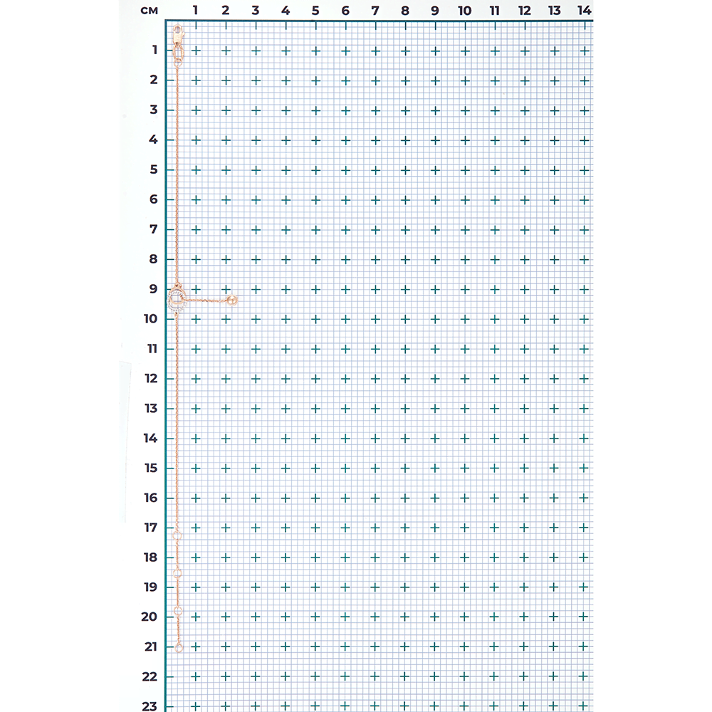 Браслет из комбинированного золота