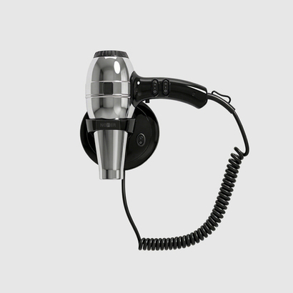 Фен настенный 1800 W нерж. сталь HOTEL LINE 02057.B глянцевый