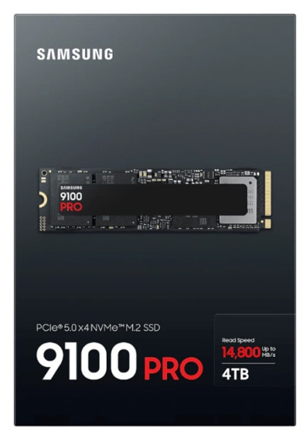 Накопитель SSD M.2 2280 Samsung 9100 PRO 4000 ГБ