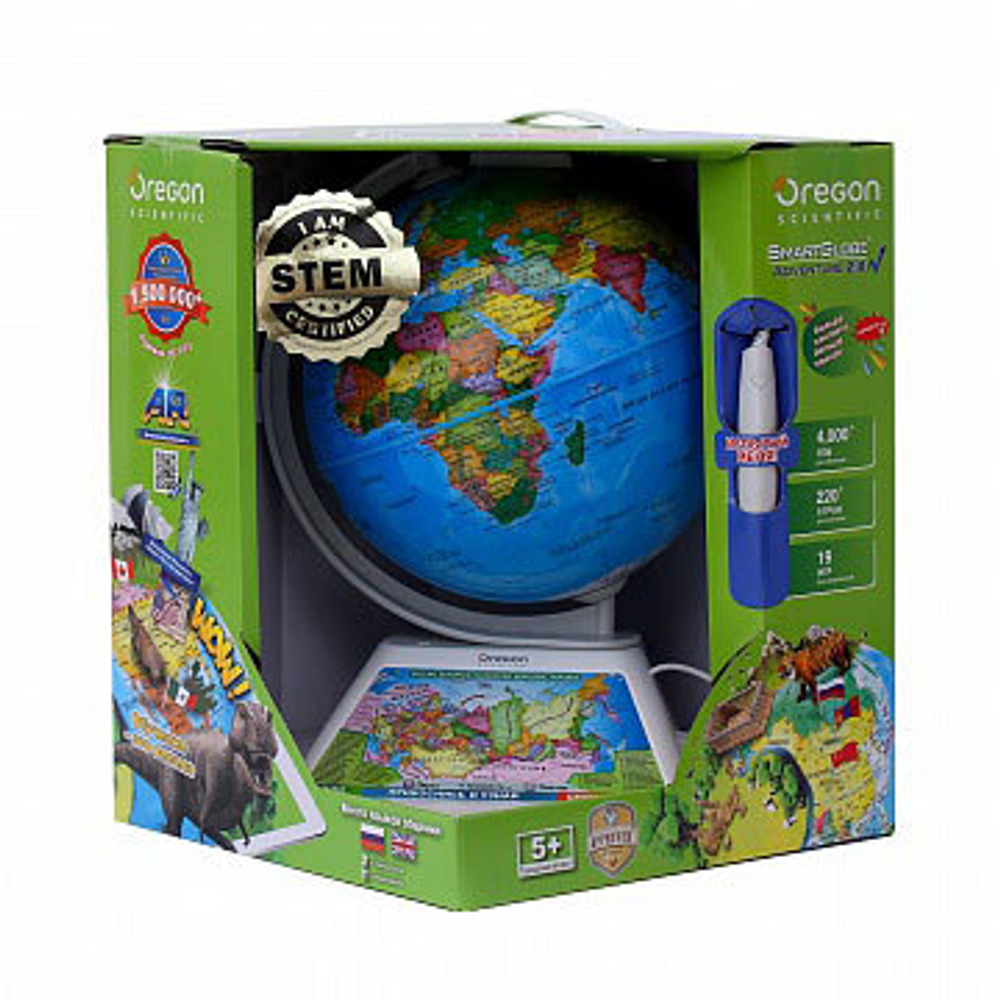 Интерактивный глобус Oregon Scientific Adventure AR (v 2.0)