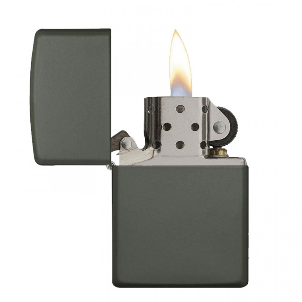 Зажигалка ZIPPO 221 Green Matte