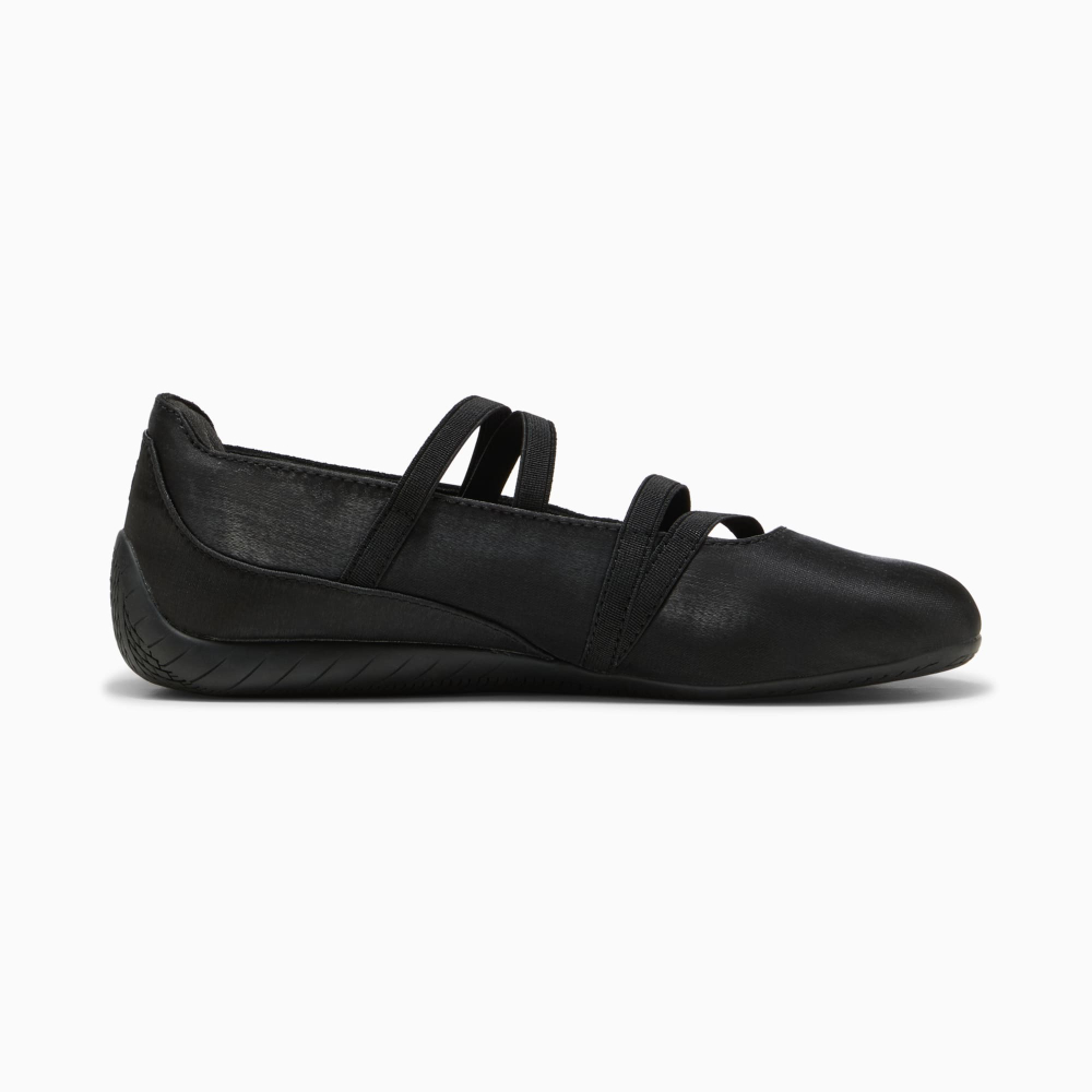 PUMA Женские кроссовки-балетки Speedcat Satin, черный