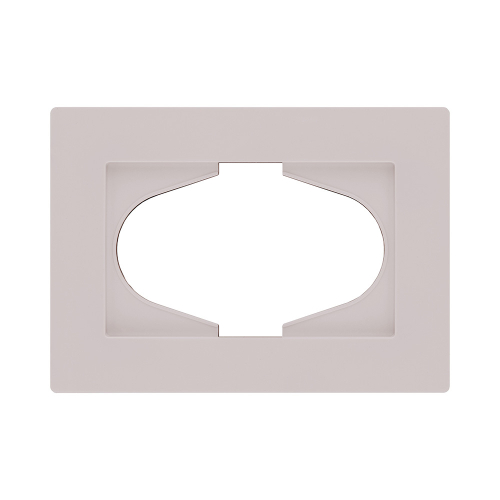 Рамка для двойной розетки, кашемир матовый Kollinger Aspekt AT120CM