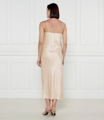 Сатиновое платье Marc Cain - бежевый(YC 21.19 W46)