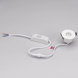 Светильник MS-GLORY-BUILT-R54-5W Warm3000 (WH, 38 deg, 230V) (Arlight, IP54 Металл, 5 лет) 047285