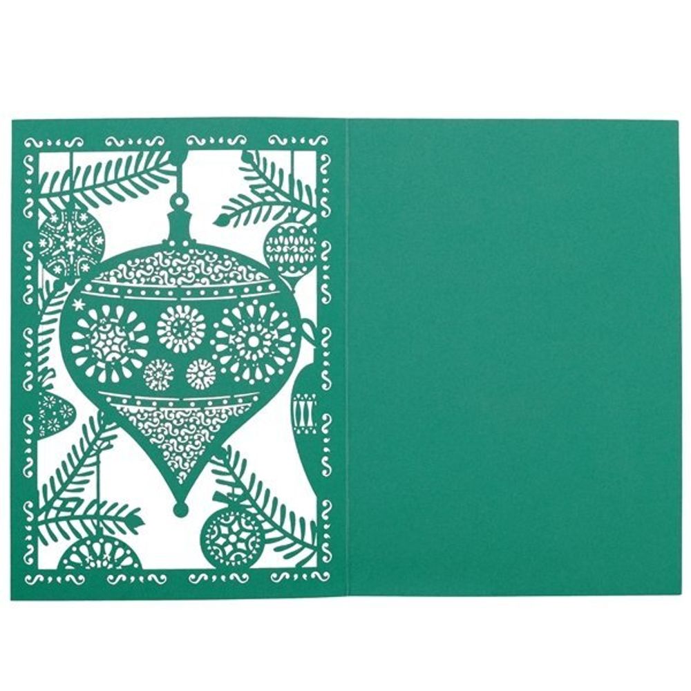 GAEM Открытка новогодняя в конверте, L12 W0,5 H17 см, 3в.