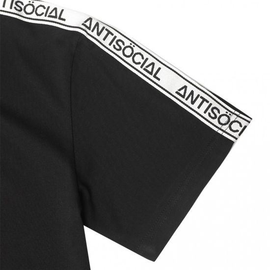 Футболка Antisocial Black Stripe (чёрный)