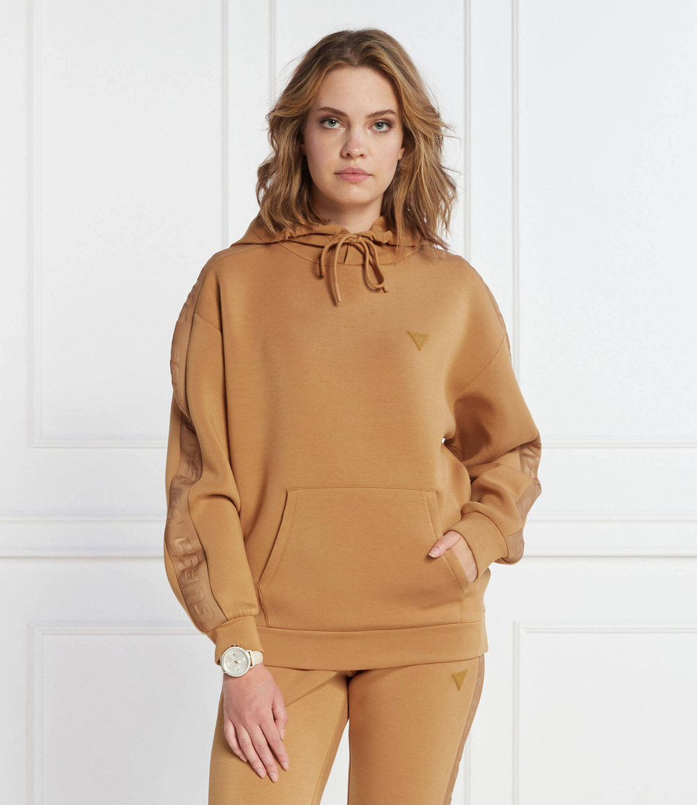 Худи brenda GUESS ACTIVE - коричневый(V2YQ18 K7UW2)