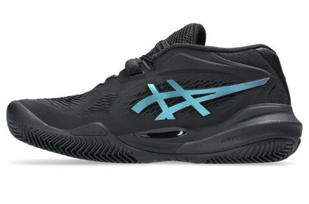 Женские Кроссовки теннисные Asics Gel-Resolution X Clay Night Energy - black/prism blue