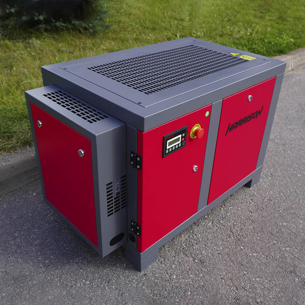 HRS-94550 Винтовой компрессор с ременным приводом Harrison: 550 л/мин, 8 бар, 4 кВт