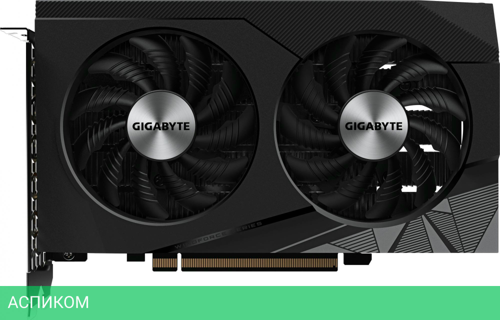 Видеокарта GigaByte Intel Arc A310 Windforce 4GB (GV-IA310WF2-4GD)