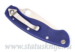 Нож Spyderco C36GPDBL Military Dark Blueфотография - 9