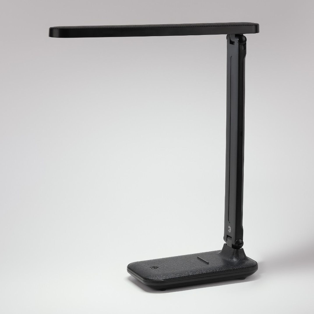 Светильник настольный аккамуляторный, складной, LED, 5 Вт, с USB, черный, Эра, ЭРА NLED-495-5W-BK, Б