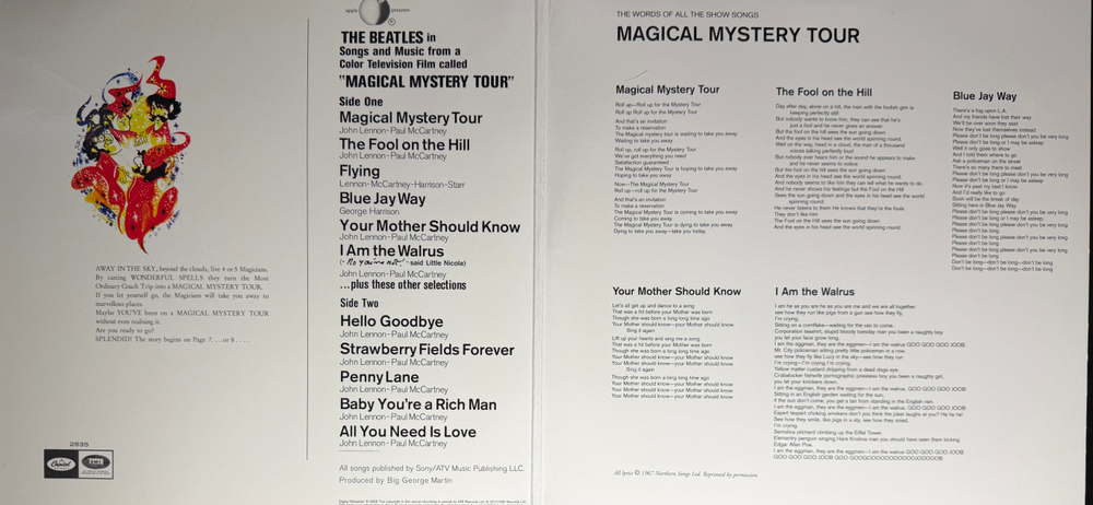 The Beatles - Magical Mystery Tour (Европа 2012г.)