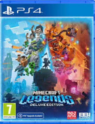 Minecraft Legends Deluxe edition [PS4] Б/У