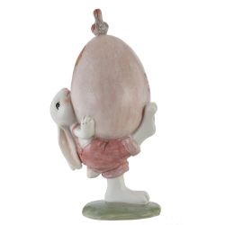 GAEM Фигурка декоративная "Заяц с яйцом", L11 W7,5 H20 см