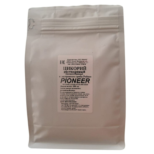 Растворимый цикорий с экстрактом гриба Рейши (Линчжи) Конунг Pioneer 250г