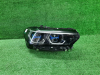 Фара правая BMW X5 G05 X6 G06 (2018-2023) Laser Black Shadow (В пленке)