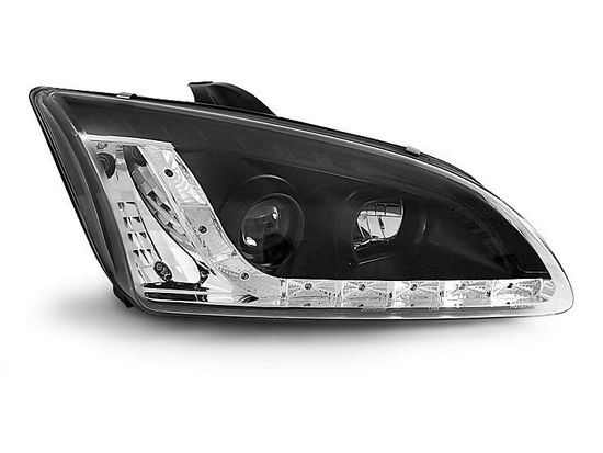 Передние фары Ford Focus 2 daylight black