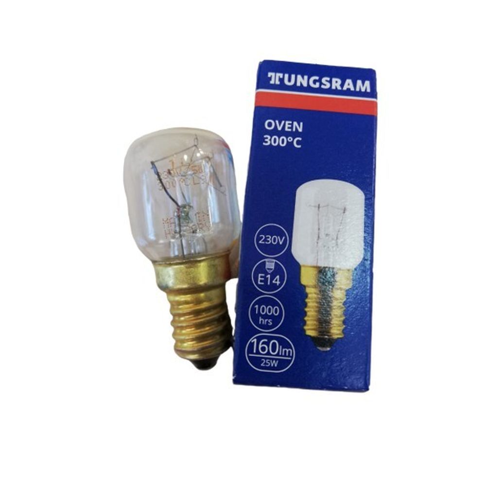 Лампа для духового шкафа / печи TUNGSRAM OVEN 25Вт Е14 230В жаростойкая 300 градусов С