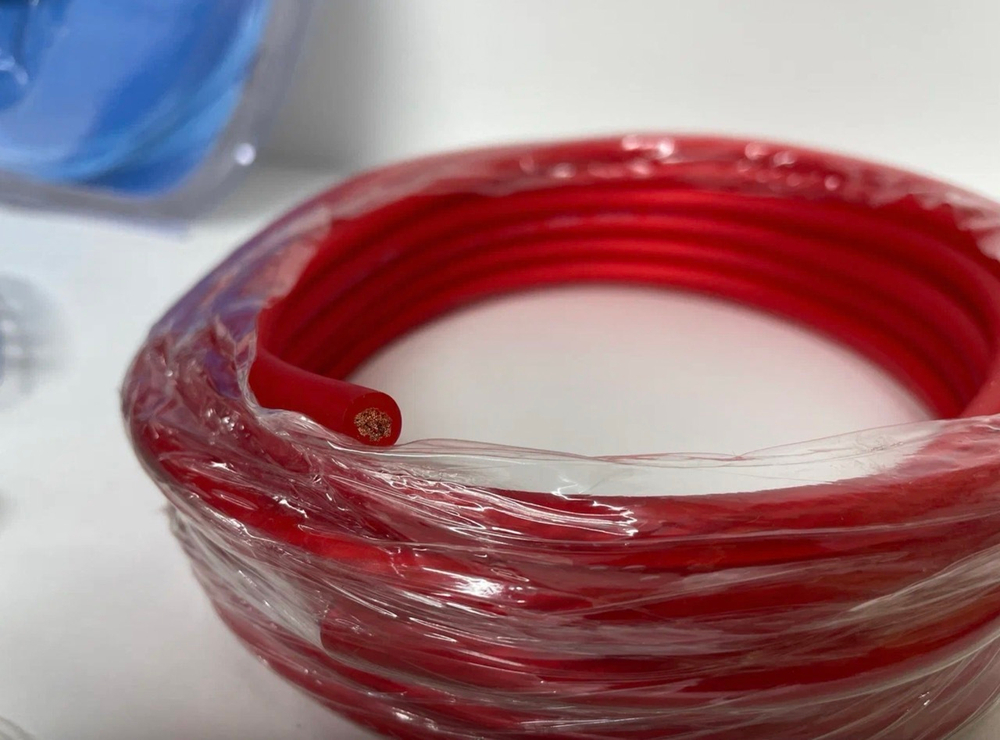 RA-06 / Комплект проводов для установки 2-х канального усилителя и сабвуфера, медные кабели, Carwales RA-06 - 8GA, TG (1 шт. / комплект)