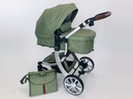 Детская коляска Luxmom 608 3в1 (зеленый)