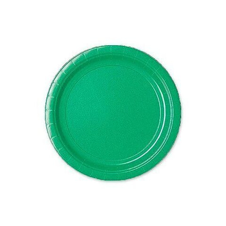 Тарелка Зеленый Изумруд, 17 см, 8 штук