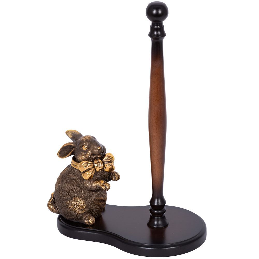 Держатель для полотенец Кролик Банни Бронза