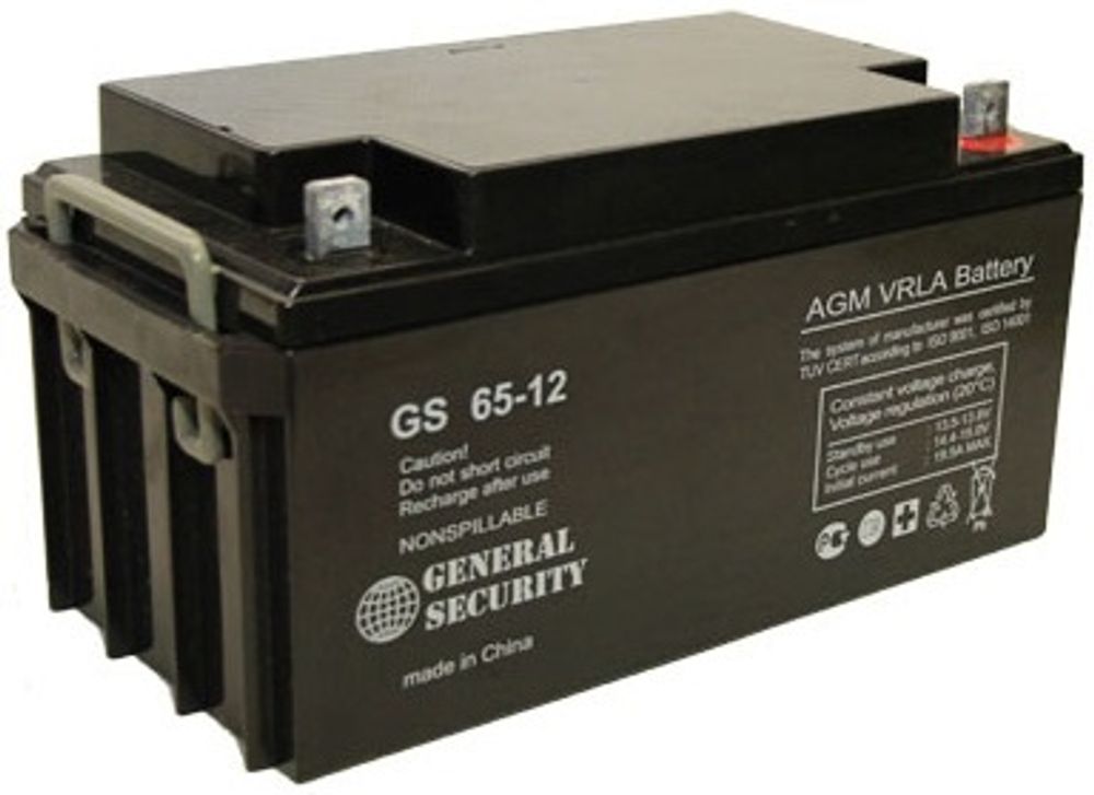 GENERAL SECURITY GS 65-12 аккумулятор