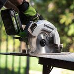 Дисковая пила акк. Greenworks GD24CS, 24V,б/щет,185х20мм, 4500 об/мин, рез 63мм,1х4Ач,ЗУ,кор (1500907CUB)