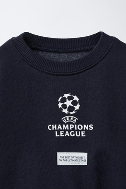 ZARA ТОЛСТОВКА UEFA CHAMPIONS LEAGUE ®, МОРСКОЙ ТЕМНО-СИНИЙ