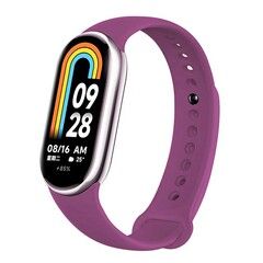 Силиконовый ремешок Silicon Loop для Xiaomi Mi Band 8 (Фиолетовый)