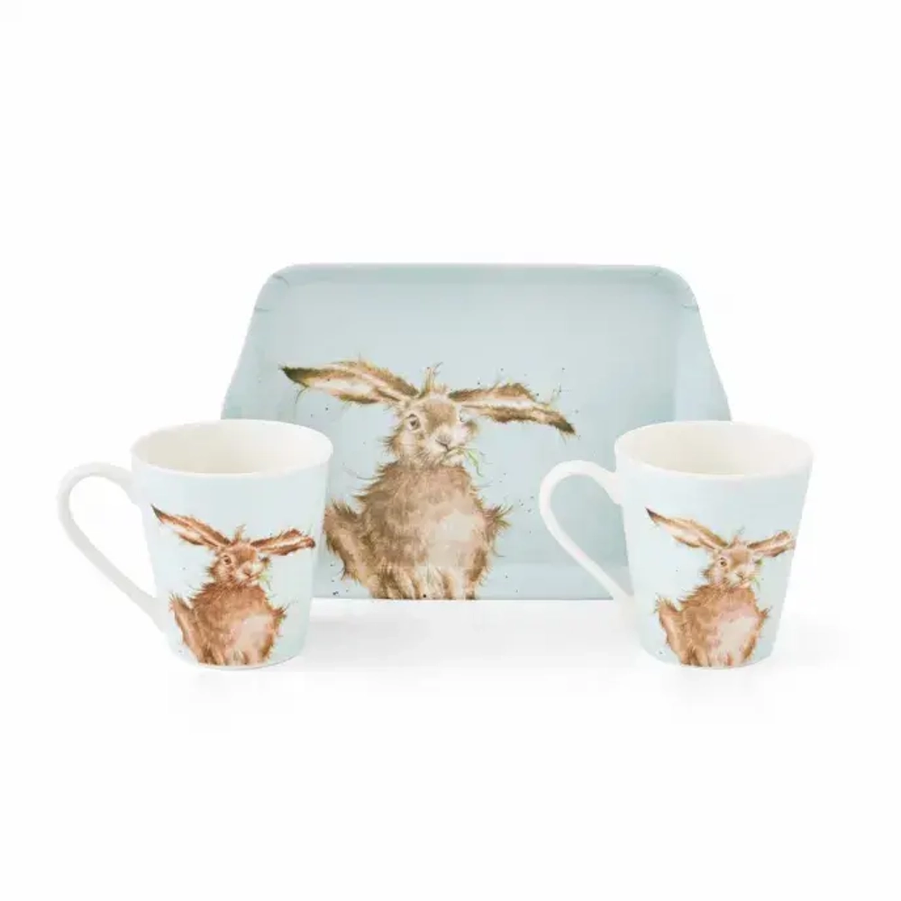 Royal Worcester Wrendale Designs набор из 2 чашек 180мл + поднос