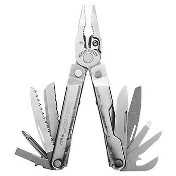 Мультитул Leatherman Rebar серебристый 17 функций 101,6 мм сталь (831560)