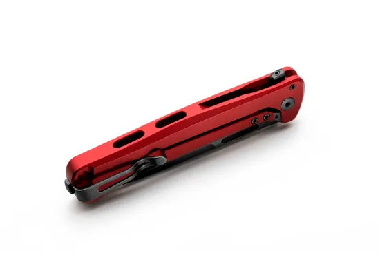 Нож складной Lion Steel Skinny Aluminium Red Black- сталь MagnaCut, рукоять алюминий
