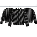 Женский черный свитер Balenciaga премиум класса