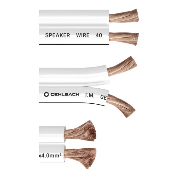 Oehlbach PERFORMANCE Speaker Wire 2x4mm 20m