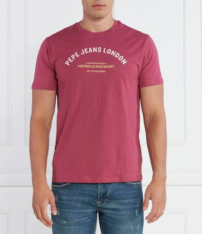 Футболка WADDON Pepe Jeans London - бордовый(PM508948)