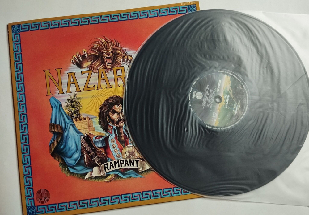 Винтажная виниловая пластинка LP Nazareth Rampant (Japan 1974) (No Obi)