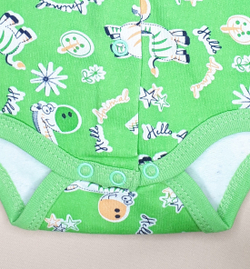 Боди Зебра (зелёный)