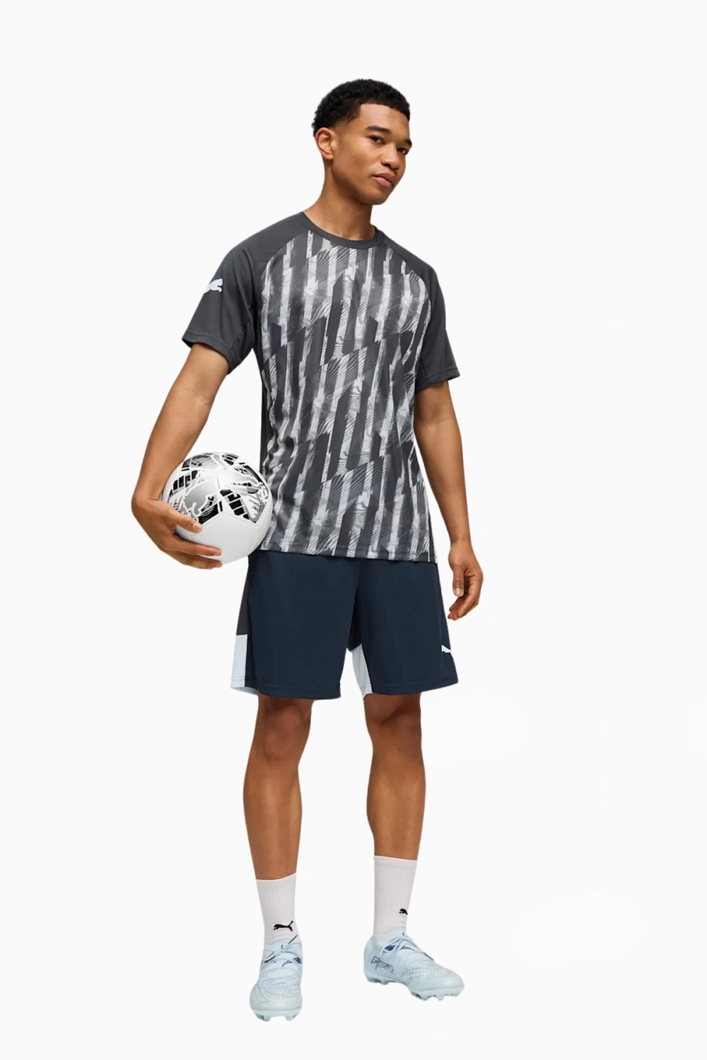 Футболка Puma individualLIGA Graphic - серый