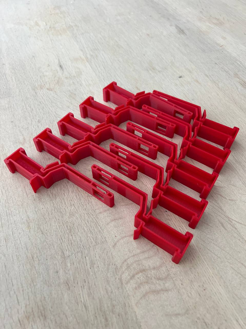 Консоль для держателя проводки на DIN-рейку с фронтальной стороны Striebel & John ED43P10 - 10 шт. 2CPX062334R9999